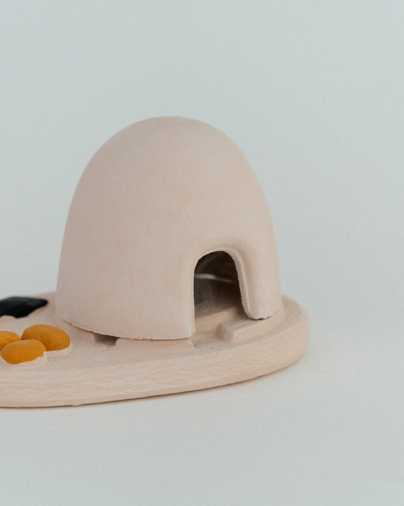 Adobe Incense Holder