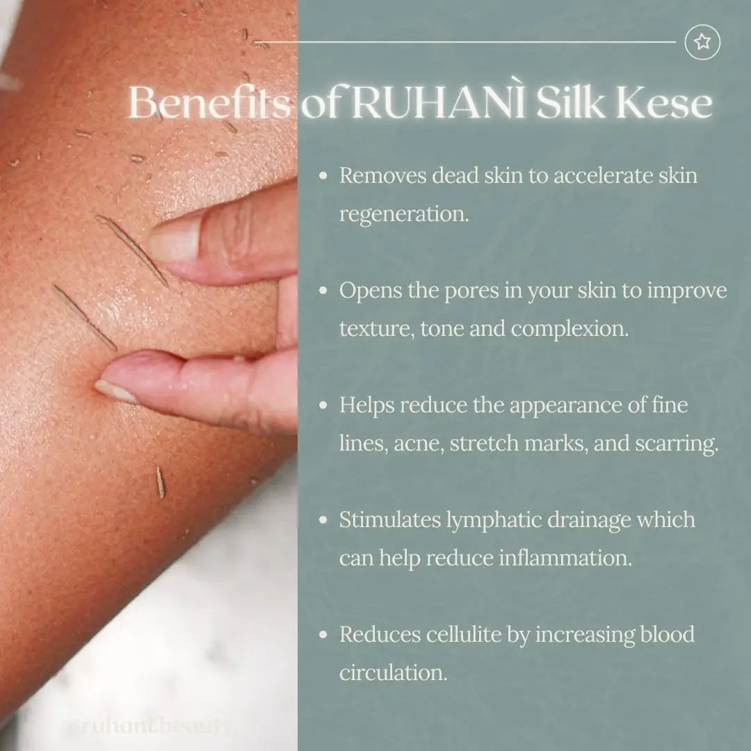 Ruhani Silk Body Exfoliator - Ancient Turkish Kese