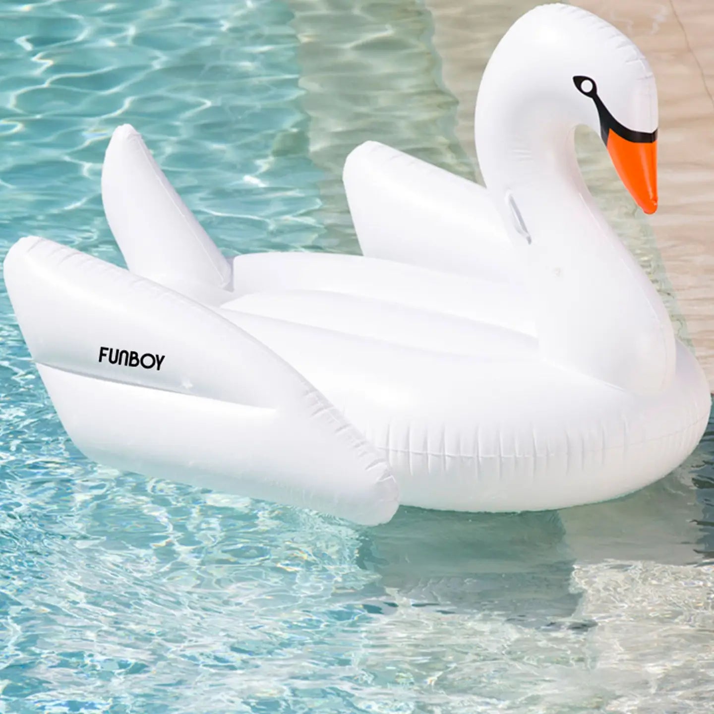 FUNBOY White Swan Pool Float