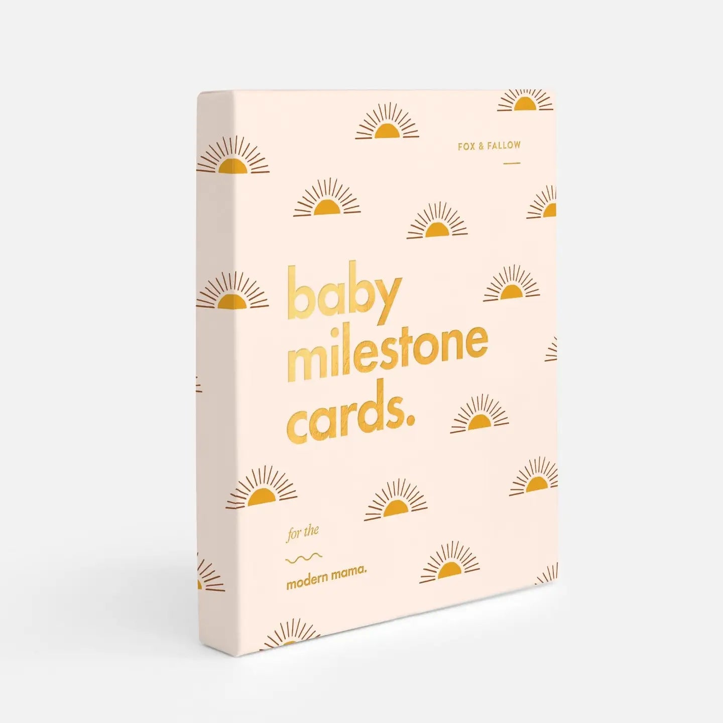 Baby Milestone Cards by Fox & Fallow
