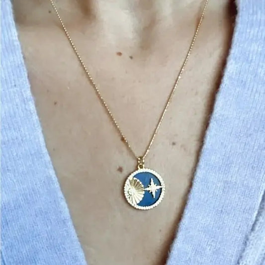 Marion North Star Necklace