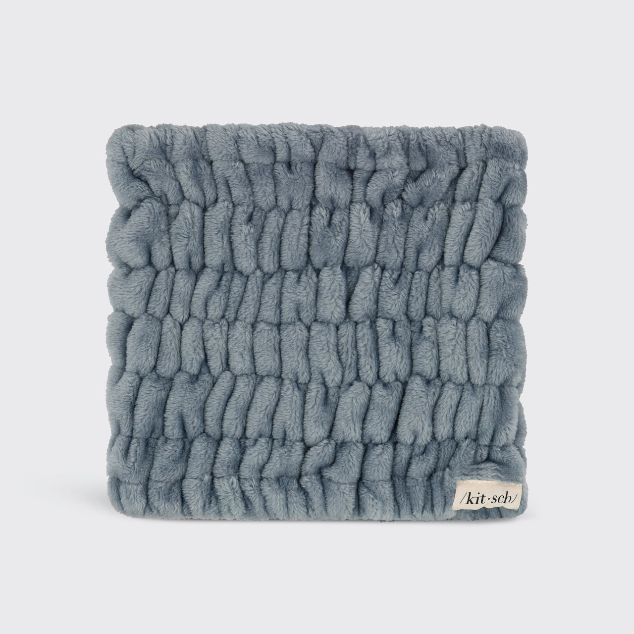 KITSCH Extra Wide Spa Headband - Misty Blue
