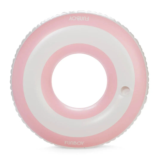FUNBOY Pink Striped Tube Float