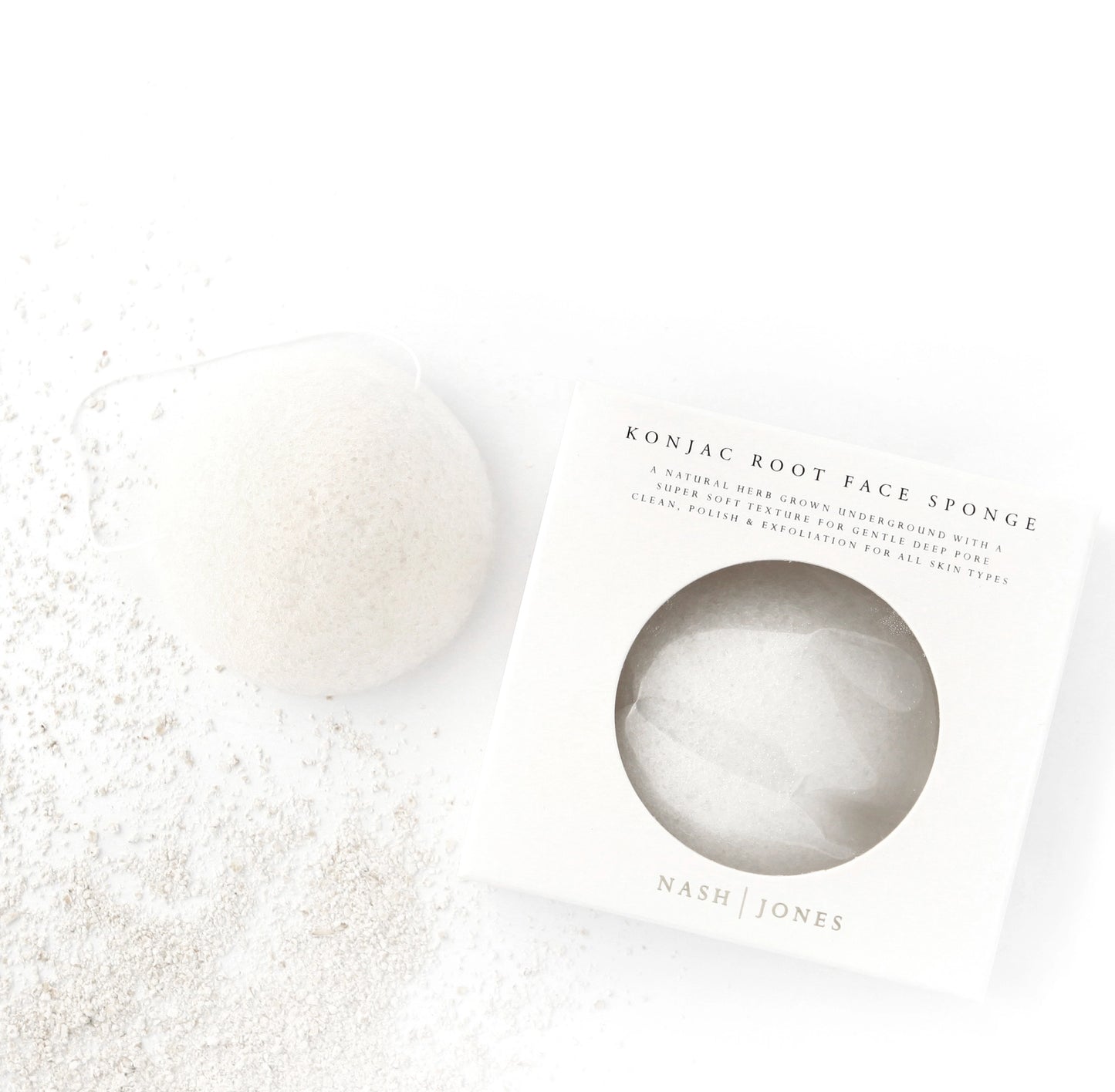 Pure Konjac Facial Cleansing Sponge