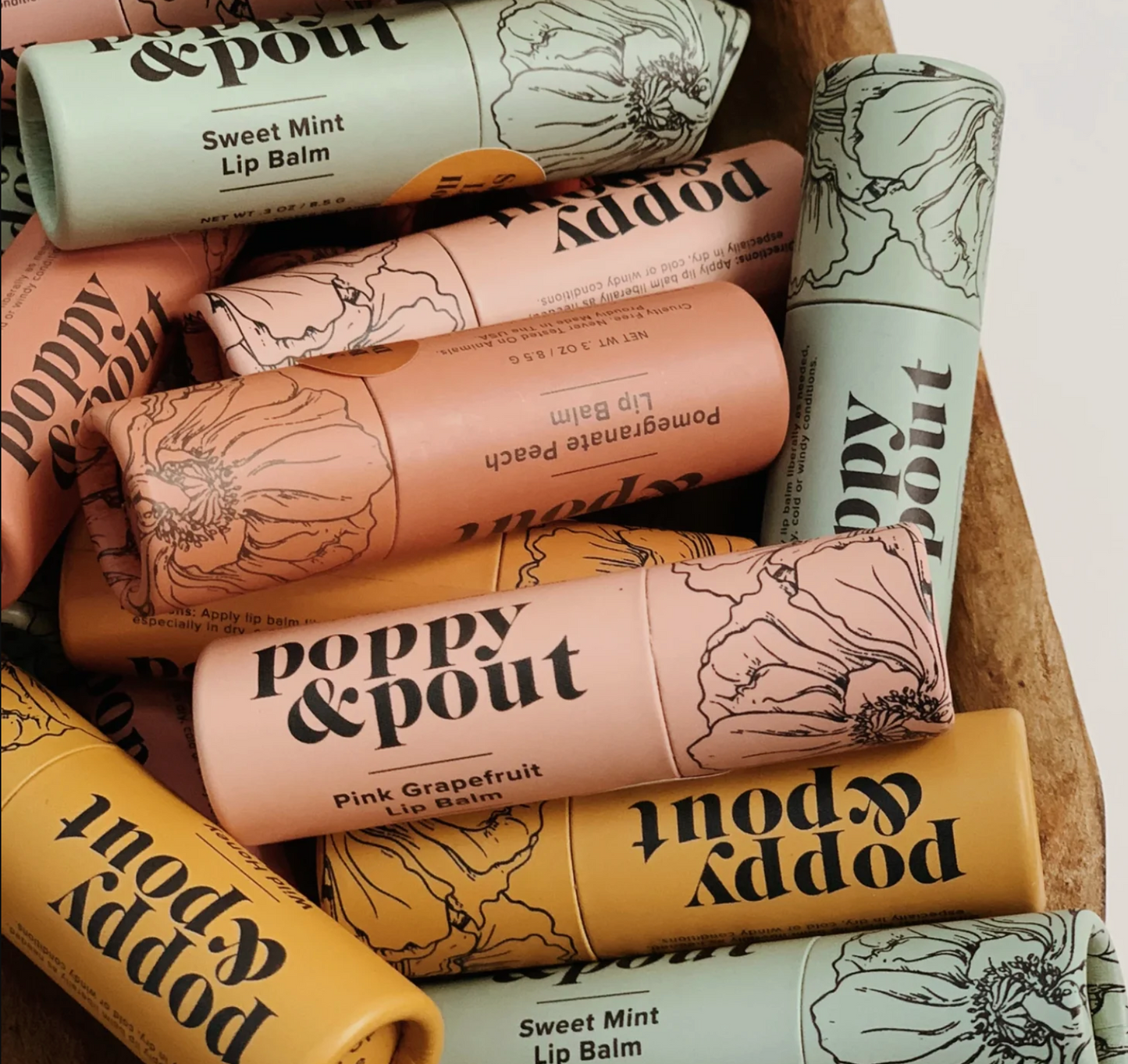 Lip Balm by Poppy & Pout
