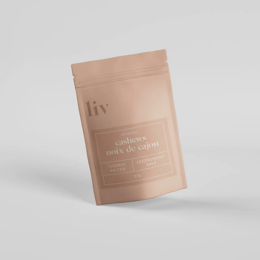 Lightly Salted Cashews by  Liv Artisanal