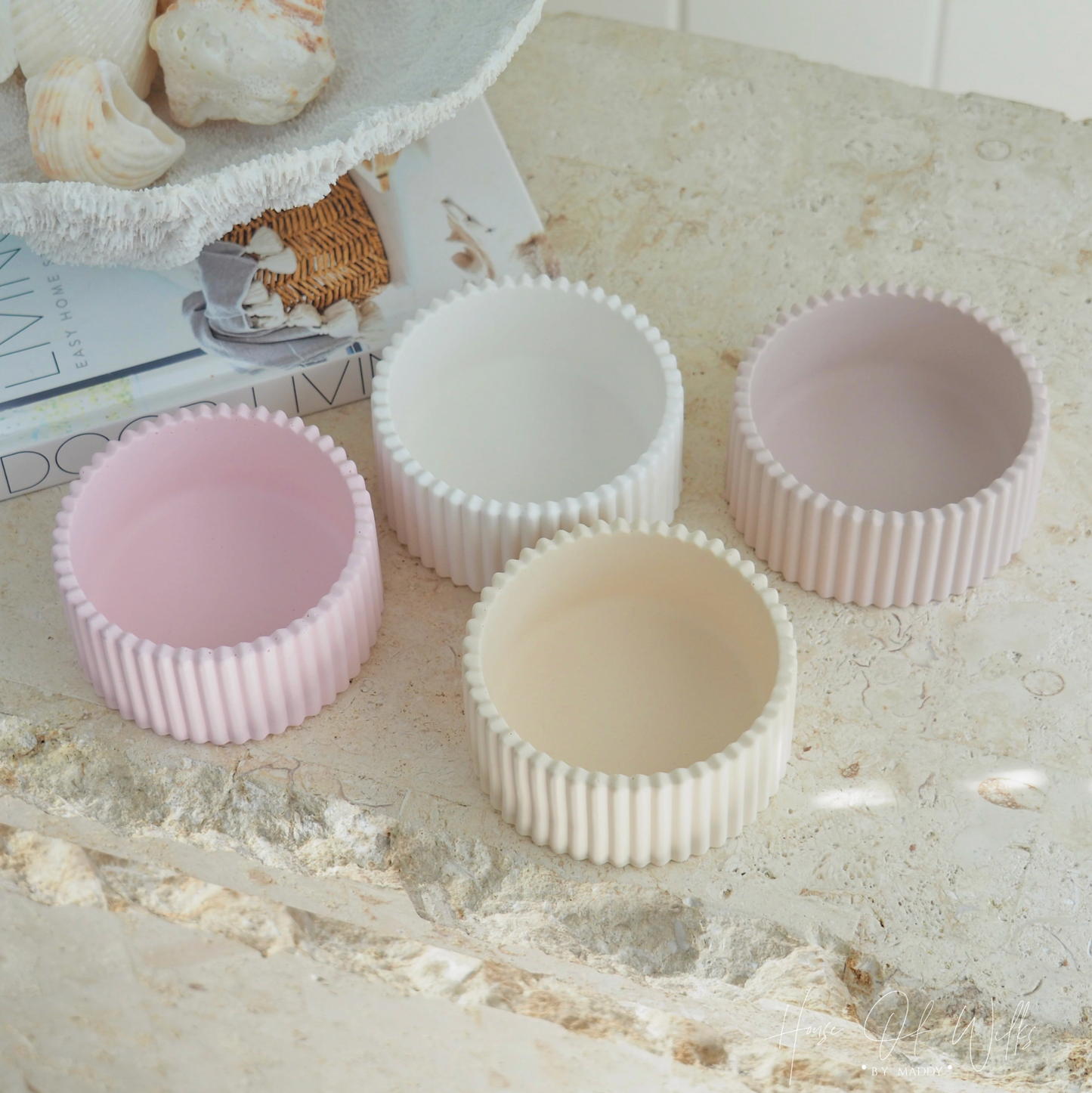 Kaya Ribbed Bowls by House Of Wilks