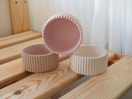 Kaya Ribbed Bowls by House Of Wilks
