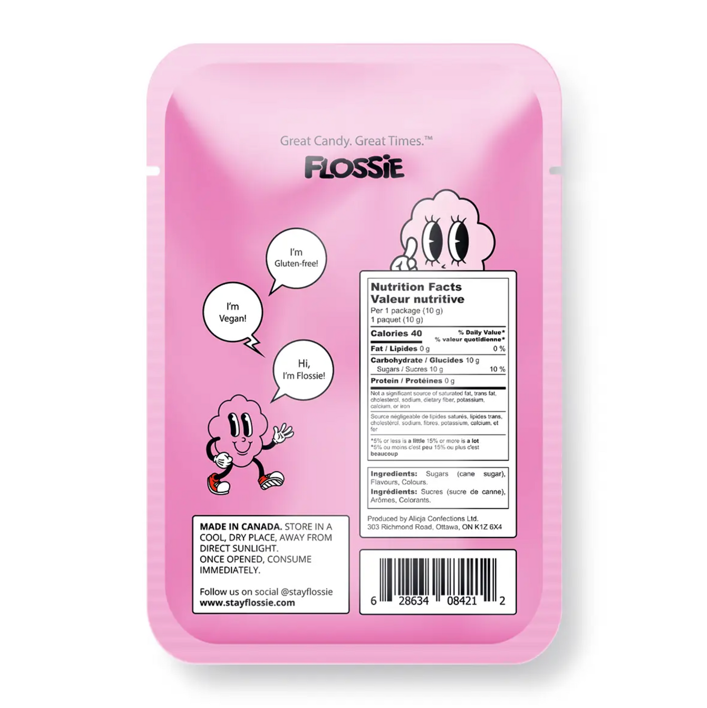 Pink Vanilla Cotton Candy by Flossie