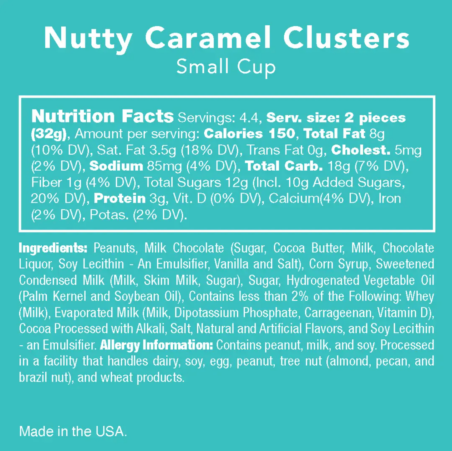 Nutty Caramel Cluster Chocolates by Candy Club