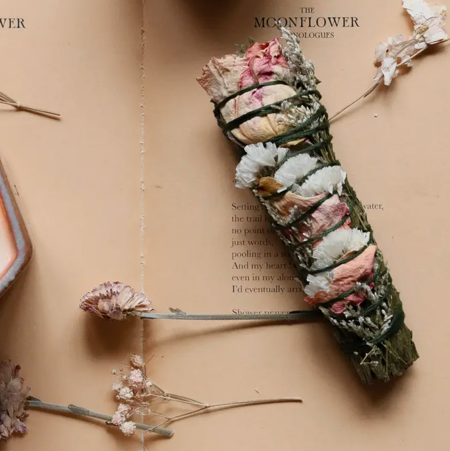 Floral Smudge Wands by Among the Flowers