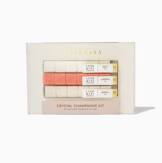 Crystal Champagne Cocktail Kit by TEASPRESSA