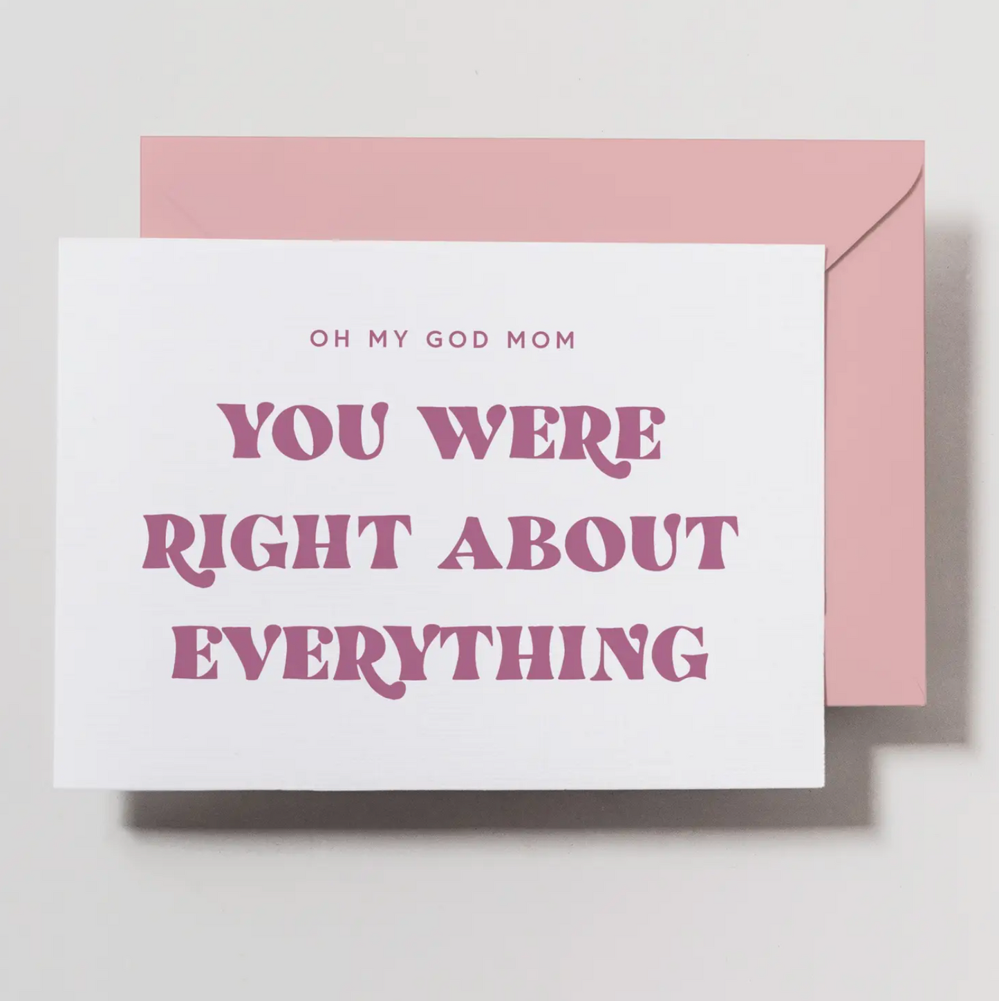 Funny Mom Card by Haven Print Co.