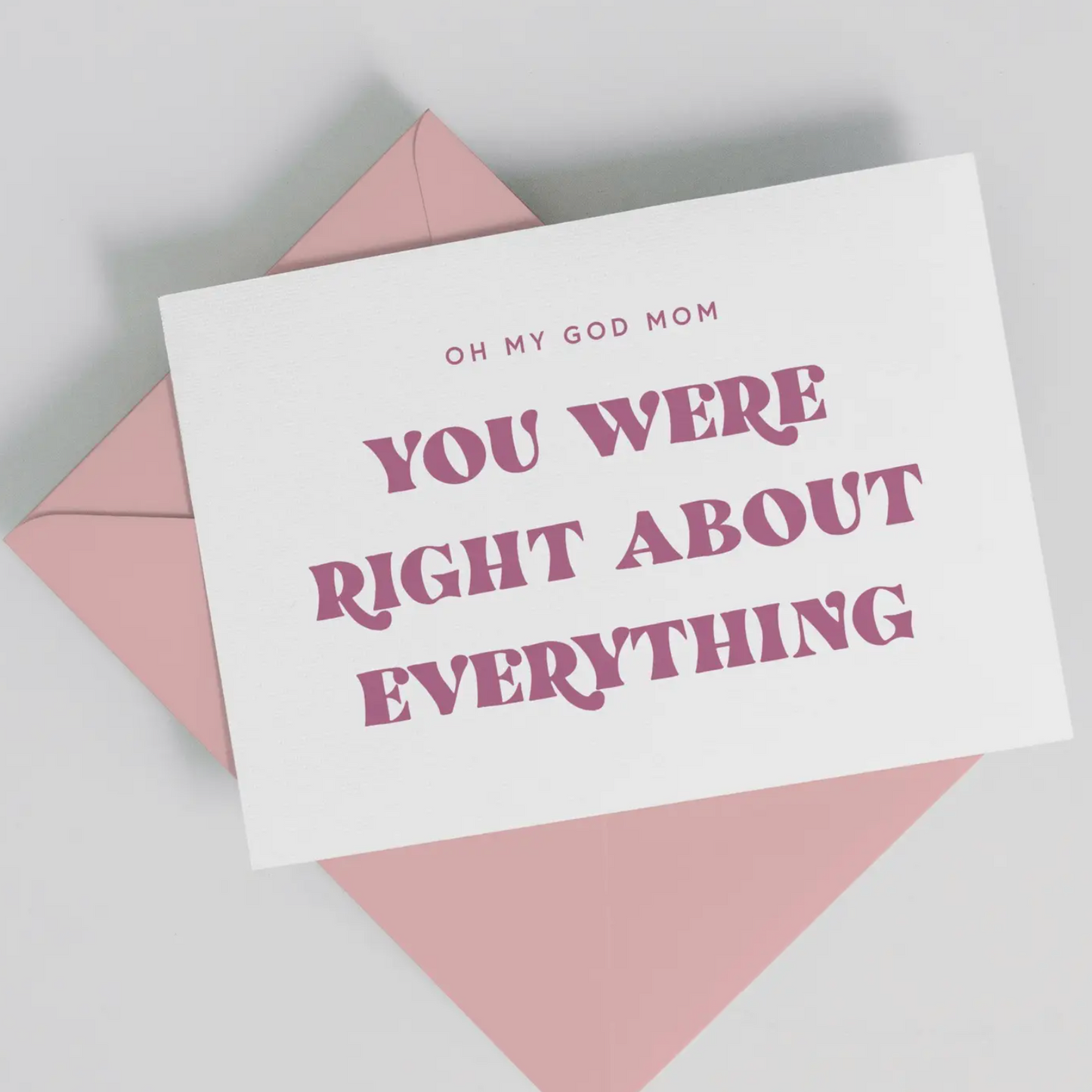 Funny Mom Card by Haven Print Co.