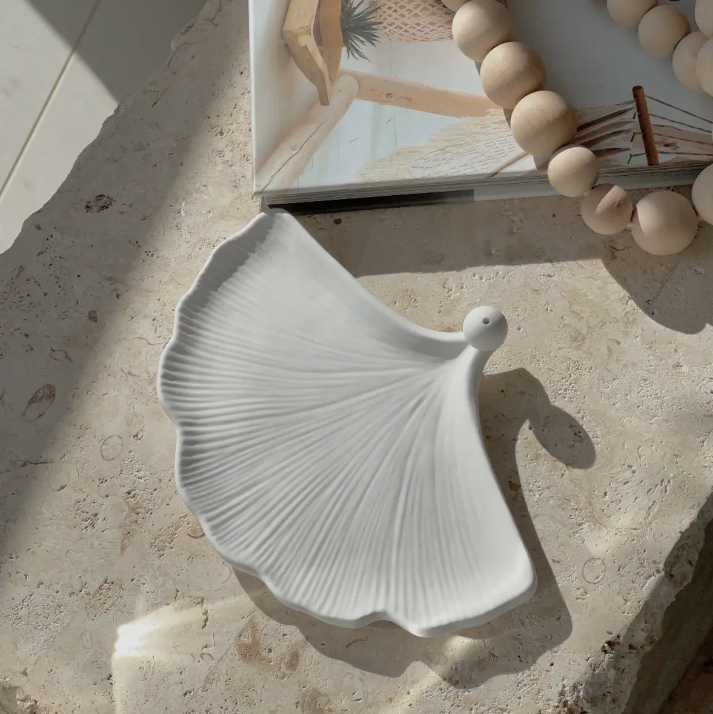 Lotus Leaf Incense Holder by House Of Wilks