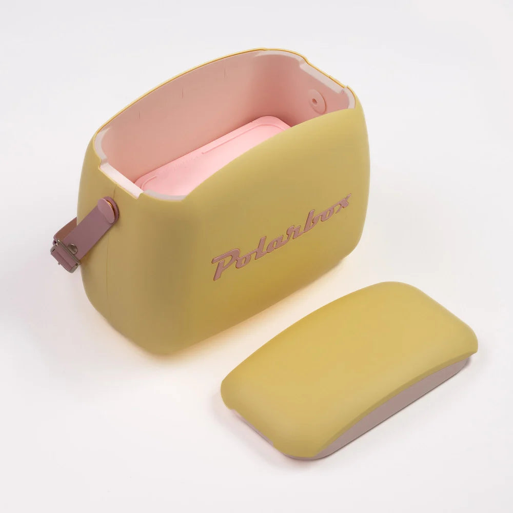 Polarbox® Urban Retro Cooler Bag Summer Yellow Rose