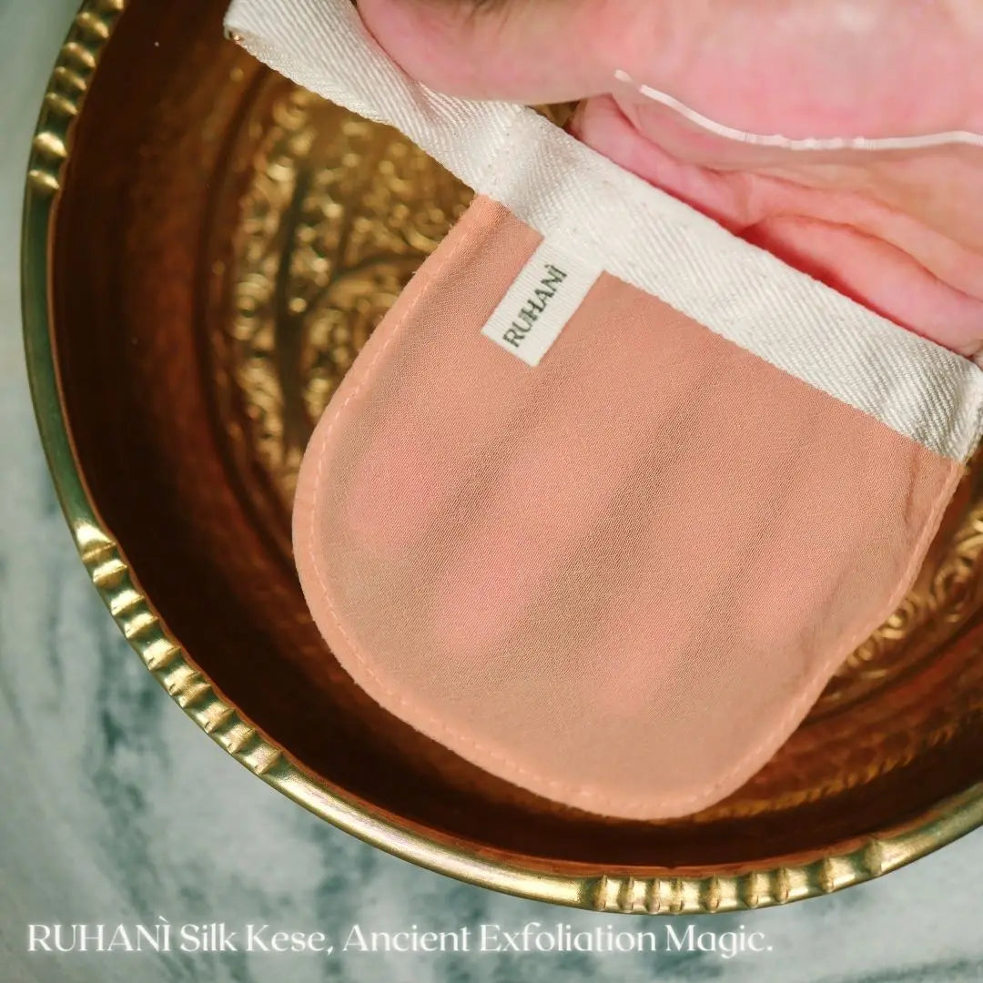 Ruhani Silk Face Exfoliator - Ancient Turkish Kese