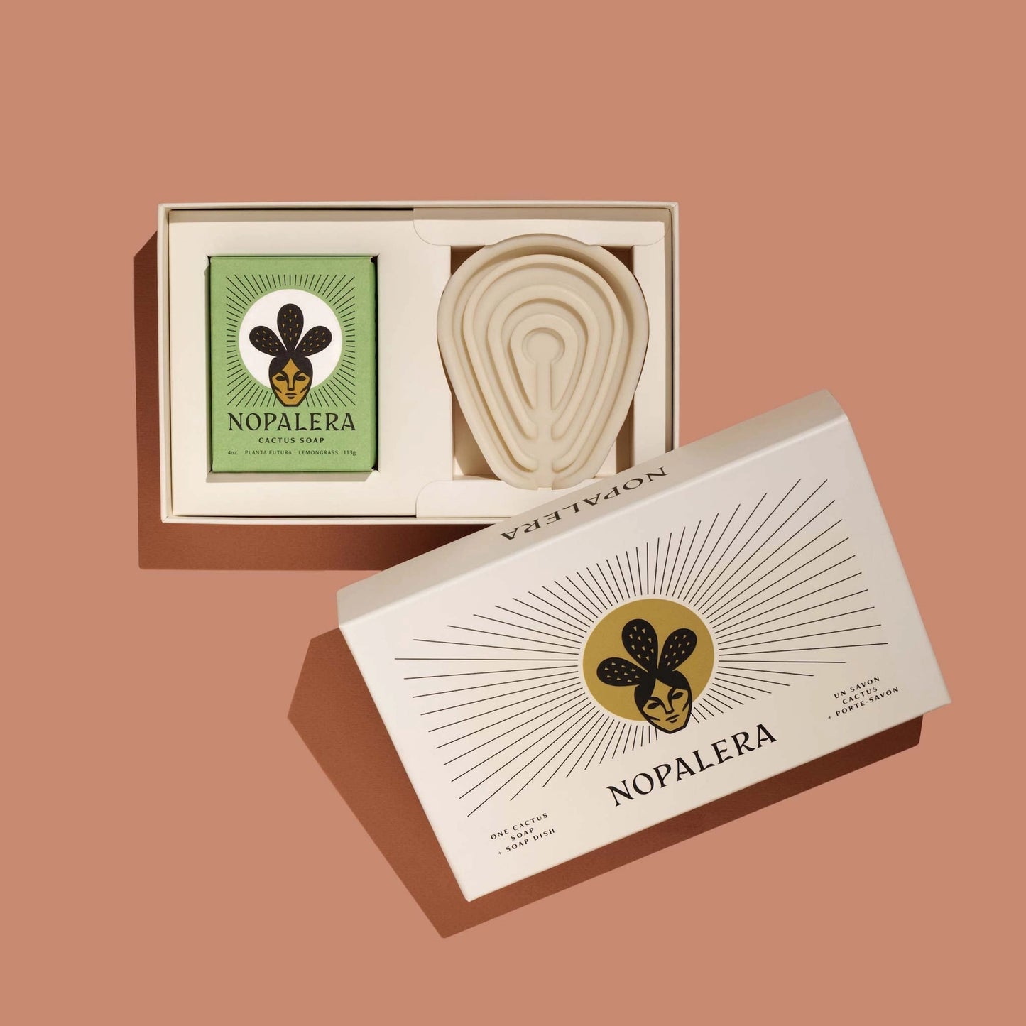 Nopalera - Soap & Dish Gift Set - Planta Futura