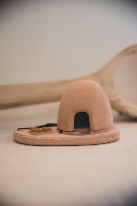 Adobe Incense Holder