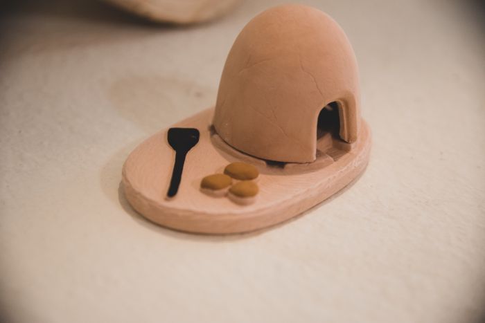 Adobe Incense Holder