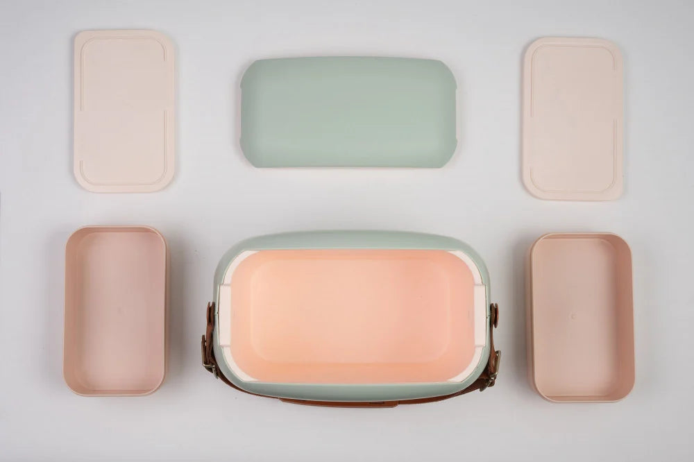 Polarbox® Urban Retro Cooler Bag Matcha Gold 6L