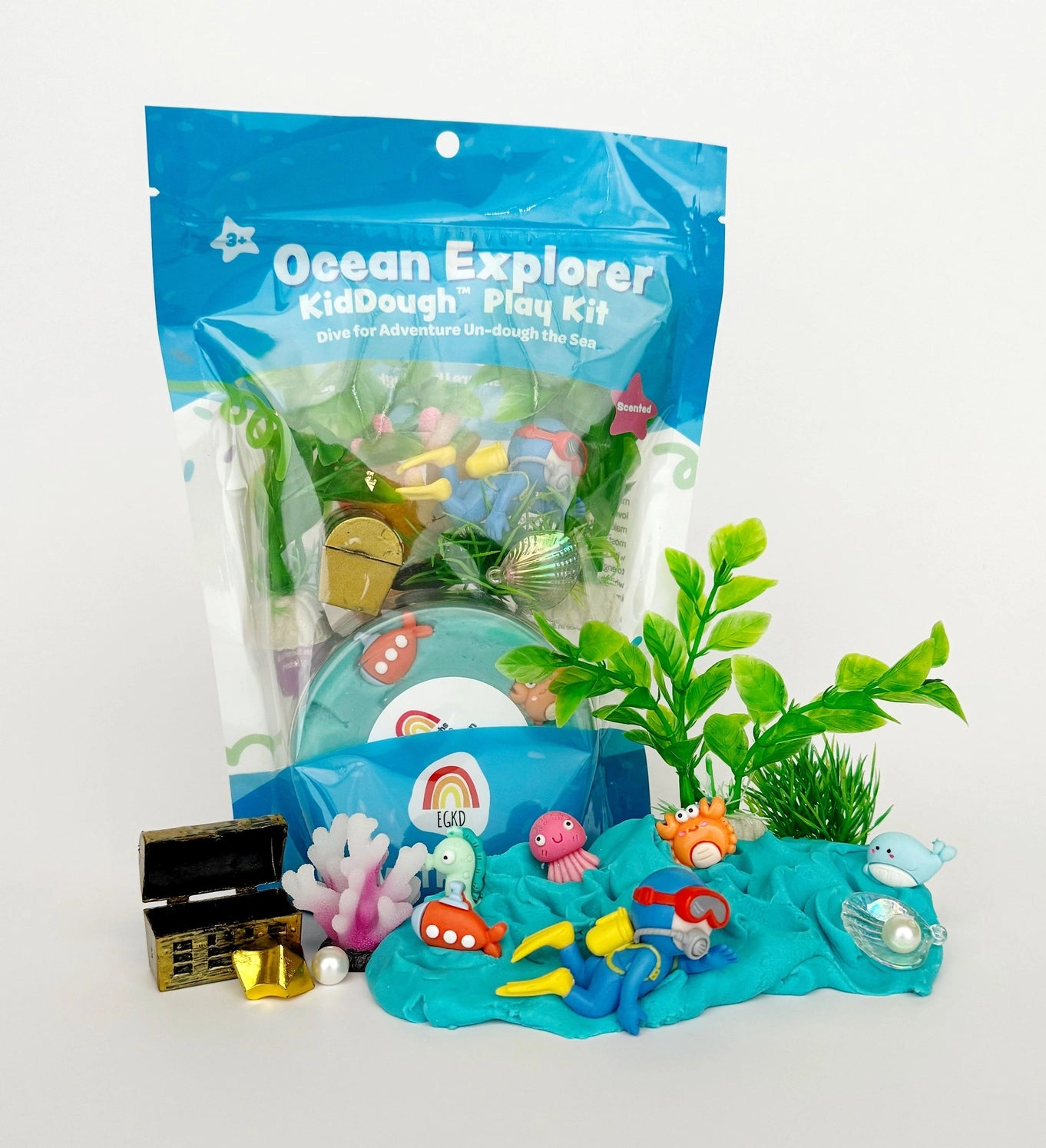 Ocean Explorer Kiiddough Play Kit