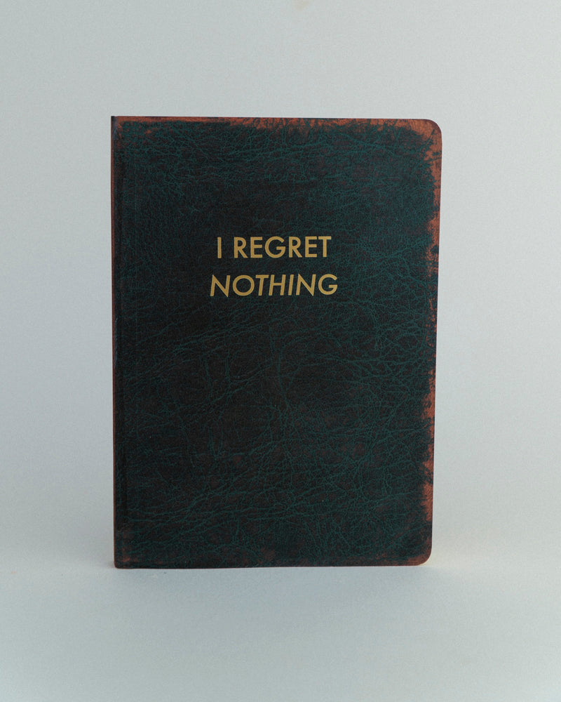 "I Regret Nothing" Journal by The Mincing Mockingbird