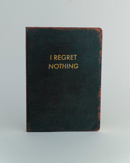 "I Regret Nothing" Journal by The Mincing Mockingbird