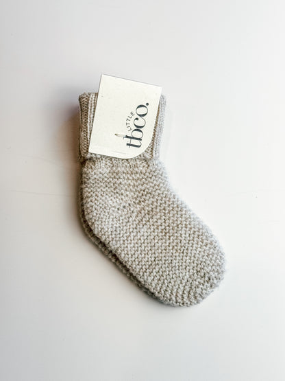 Merino Wool Baby Socks by tbco.