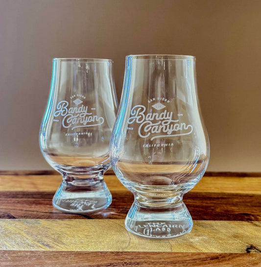 Bandy Canyon Ranch Glencairn Whisky Glass (Set of 2)