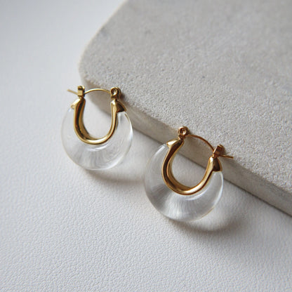 Millie Acrylic Hoops