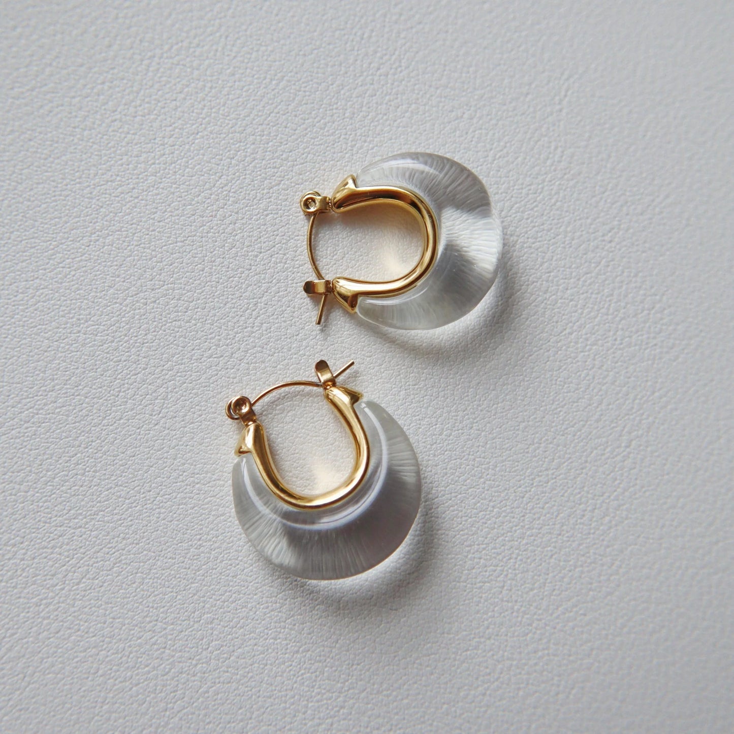 Millie Acrylic Hoops