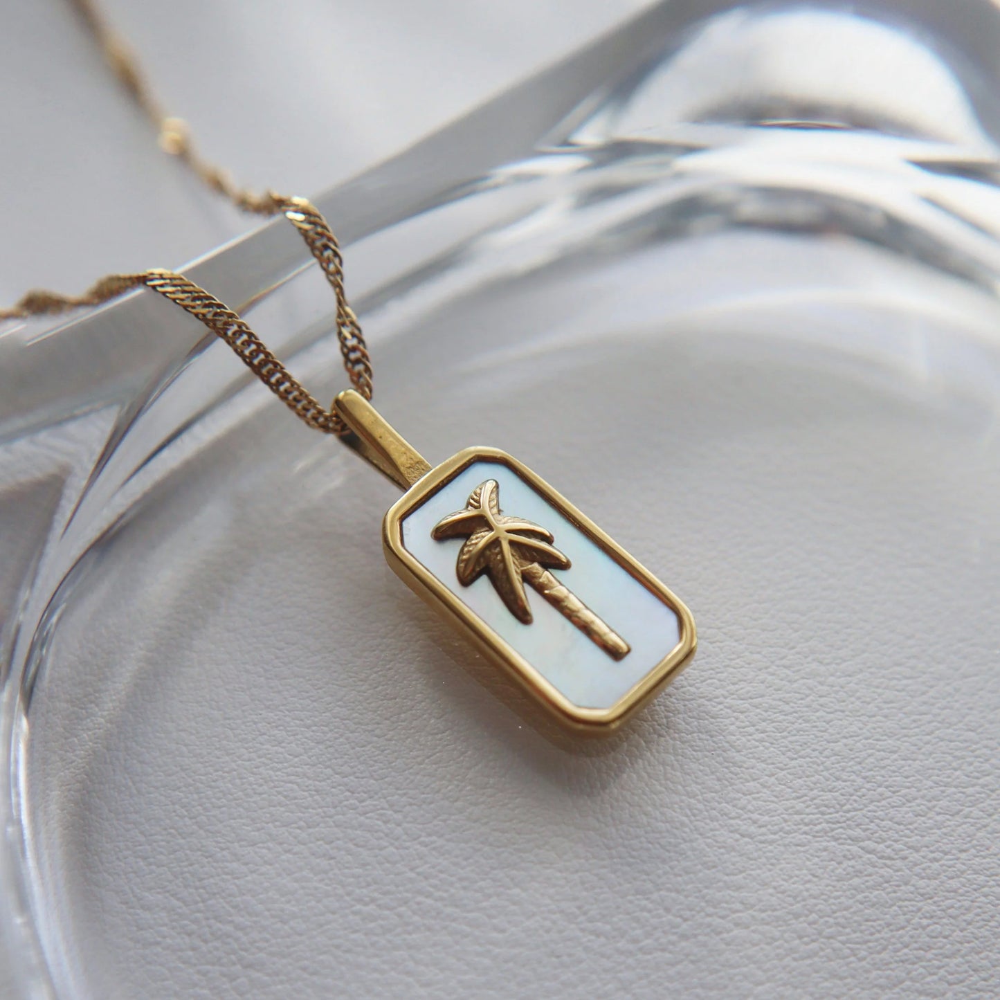 Palm Tree Necklace