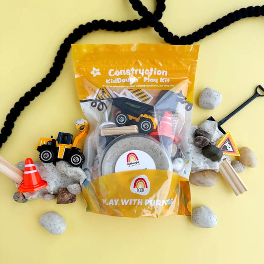 Earth Grown Construction Cookies & Cream Dough Kit