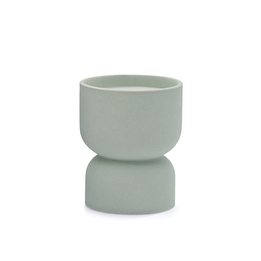 Paddywax Hourglass Ceramic Candle - Ocean Rose + Bay