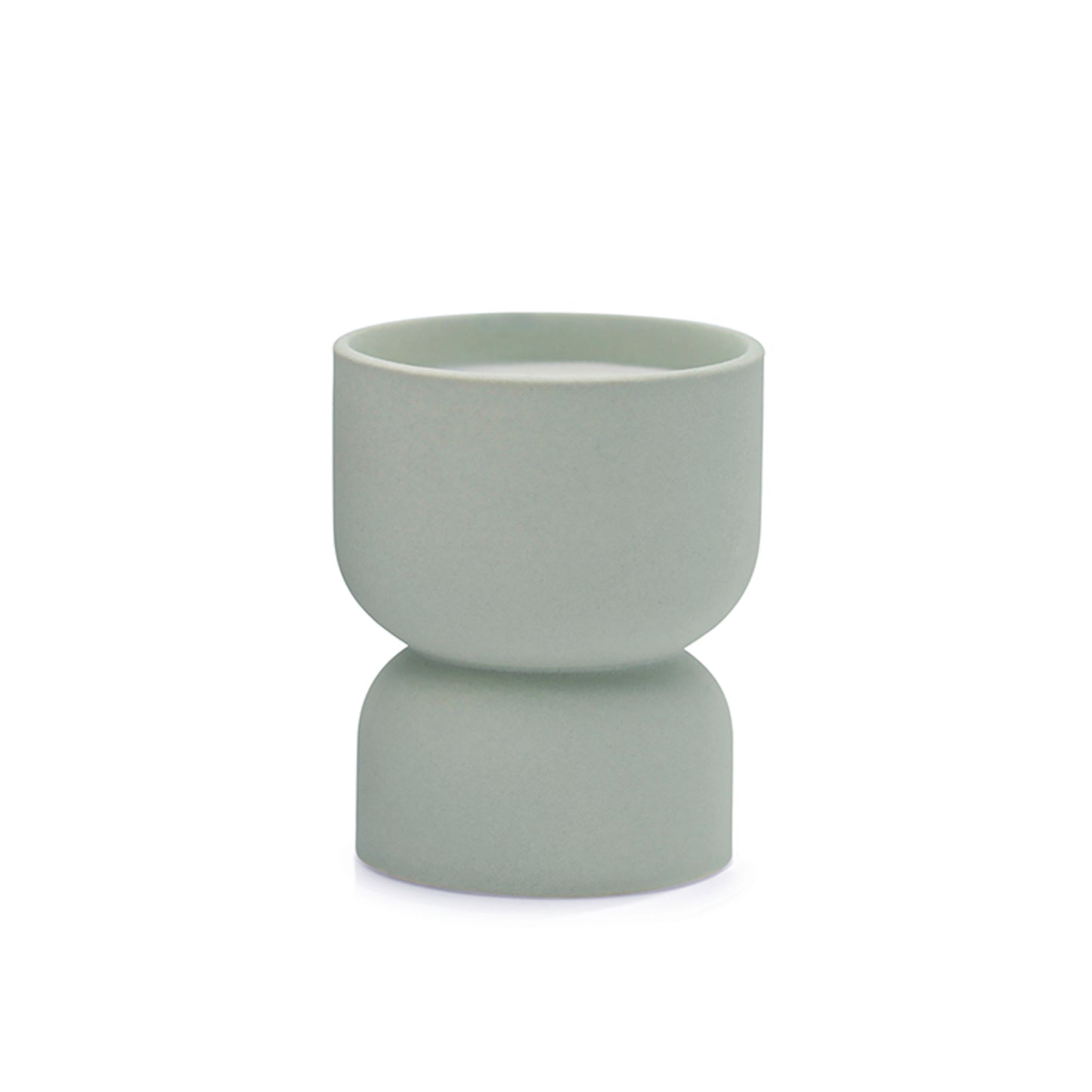 Paddywax Hourglass Ceramic Candle - Ocean Rose + Bay