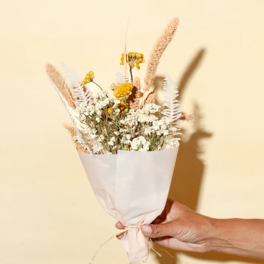 Peaches & Cream Bouquet Petite by Idlewild Floral Co.