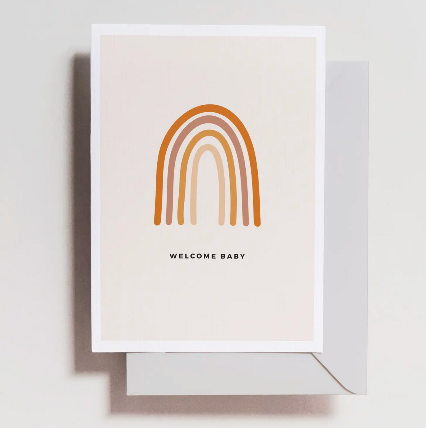 Rainbow Baby Card by Haven Print Co.