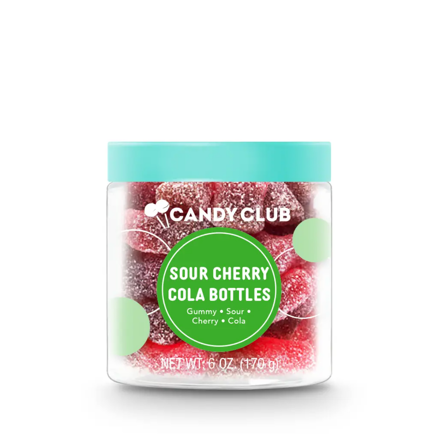 Sour Cherry Cola Bottle Candies by Candy Club
