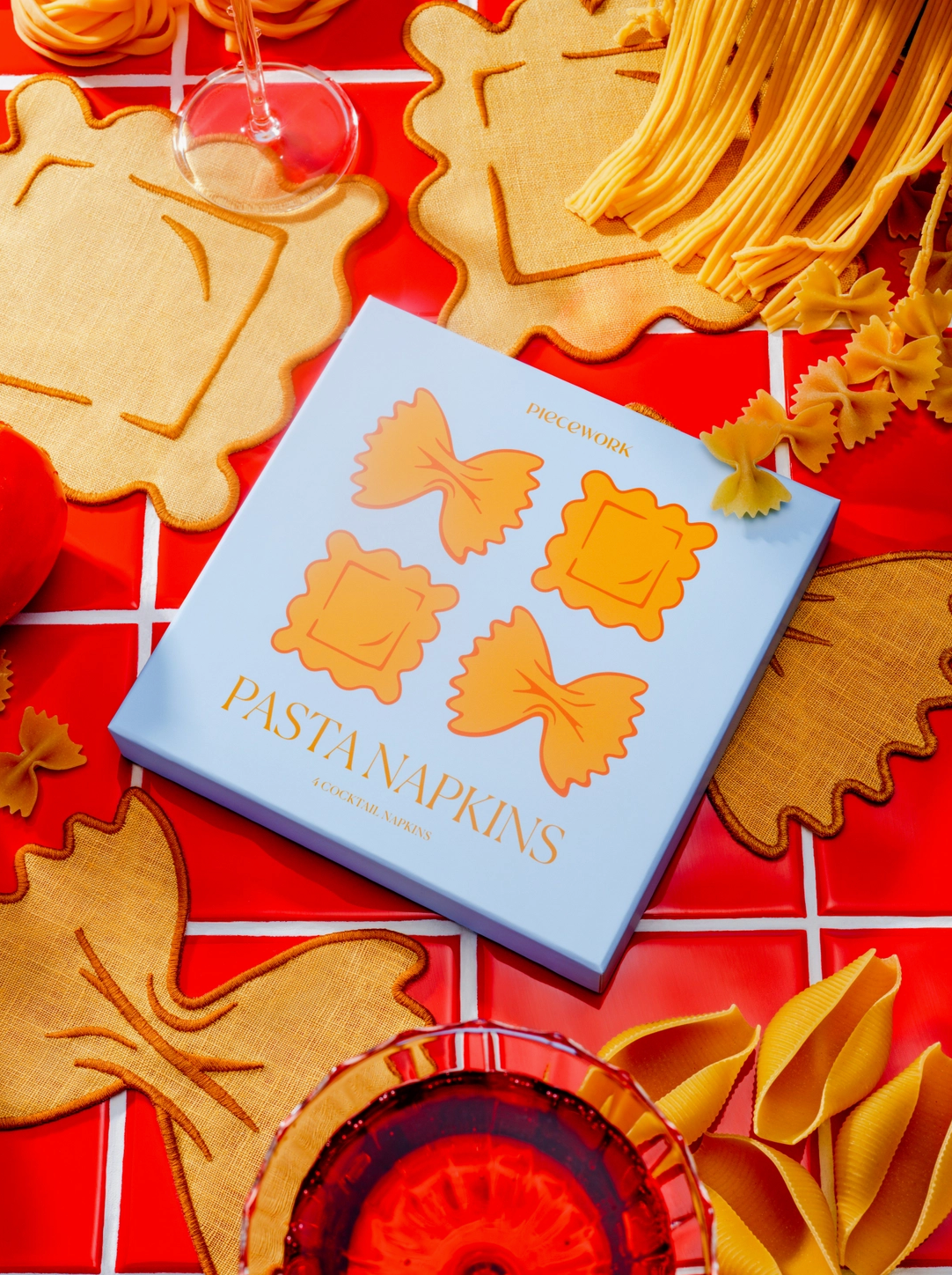 Pasta Cocktail Napkins