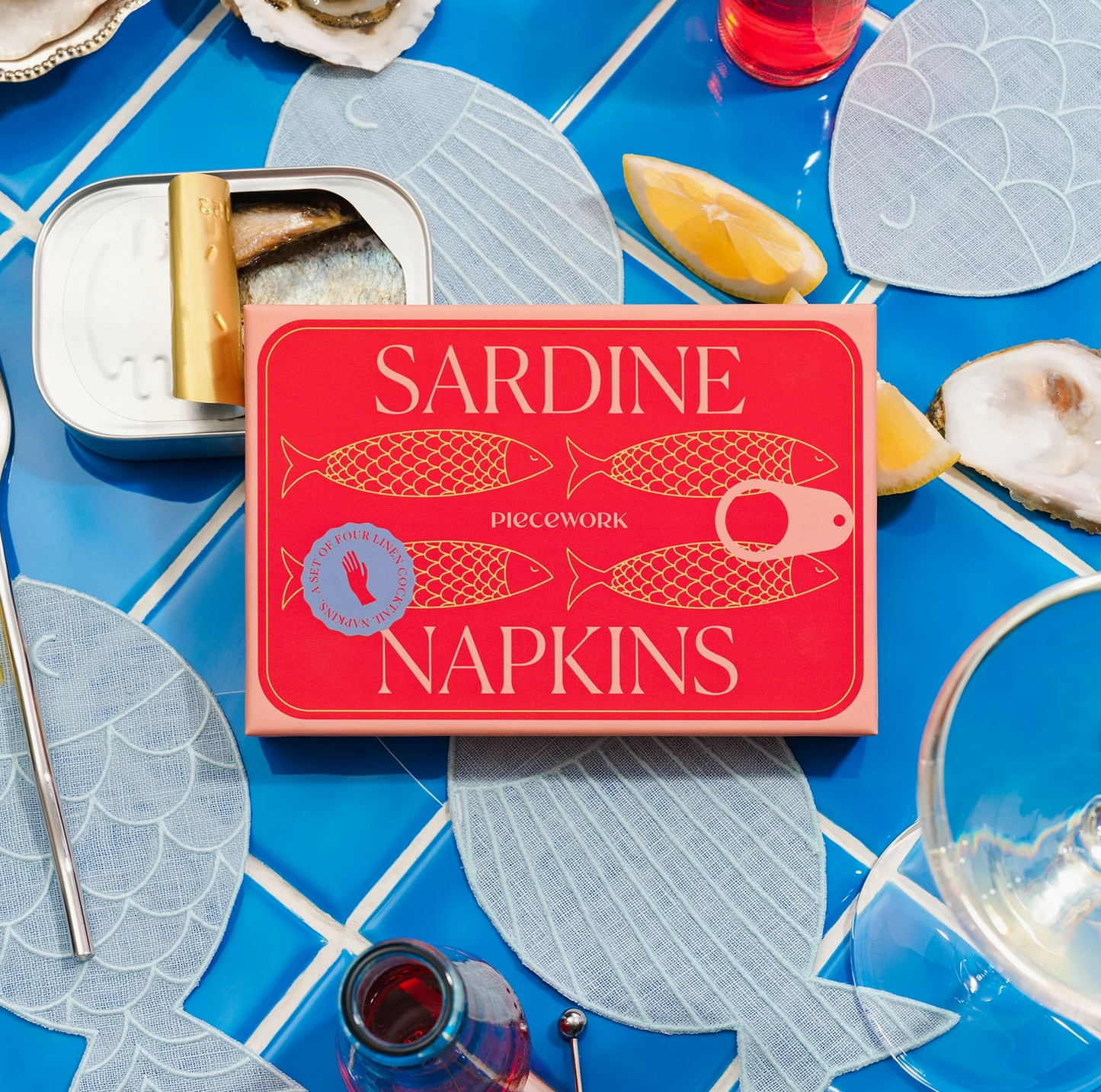 Sardine Cocktail Napkins