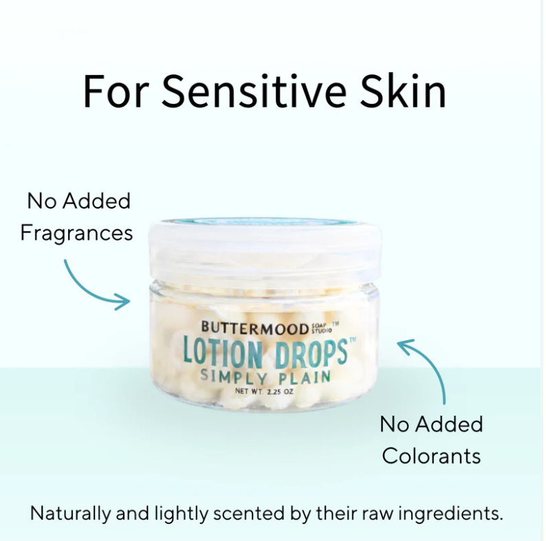 Buttermood Lotion Drops- Simply Plain