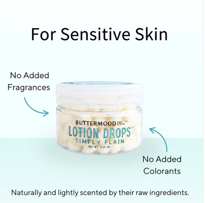 Buttermood Lotion Drops- Simply Plain