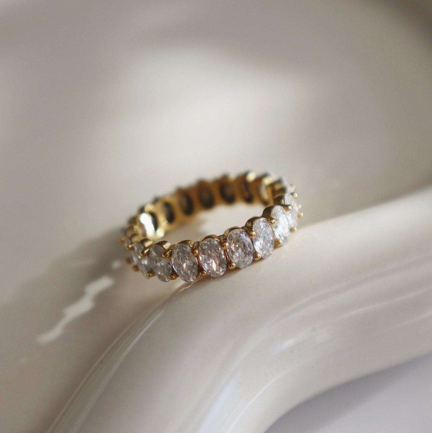 Oval Eternity Ring