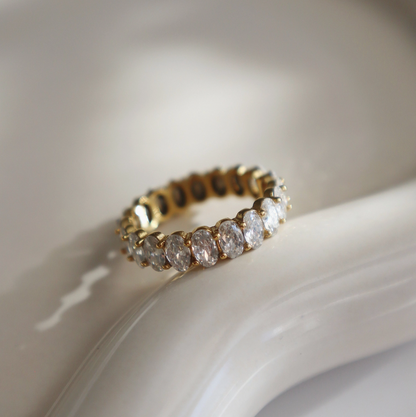 Oval Eternity Ring
