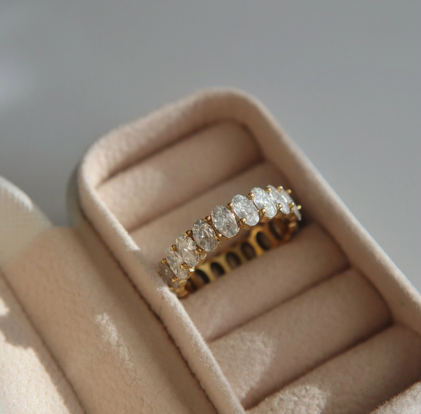 Oval Eternity Ring