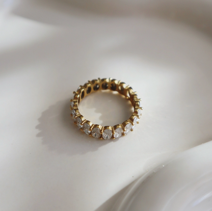 Oval Eternity Ring