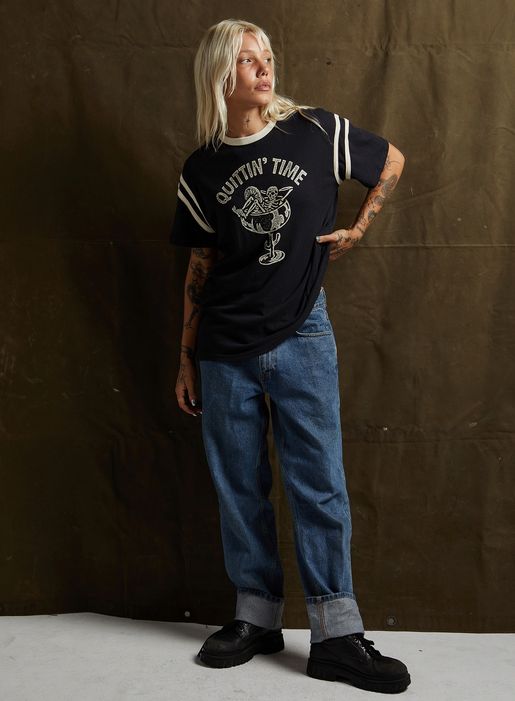 Quittin Time Tee