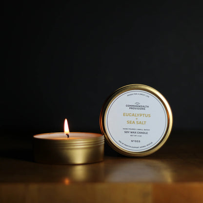 Eucalyptus + Sea Salt Candle by Commonwealth Provisions