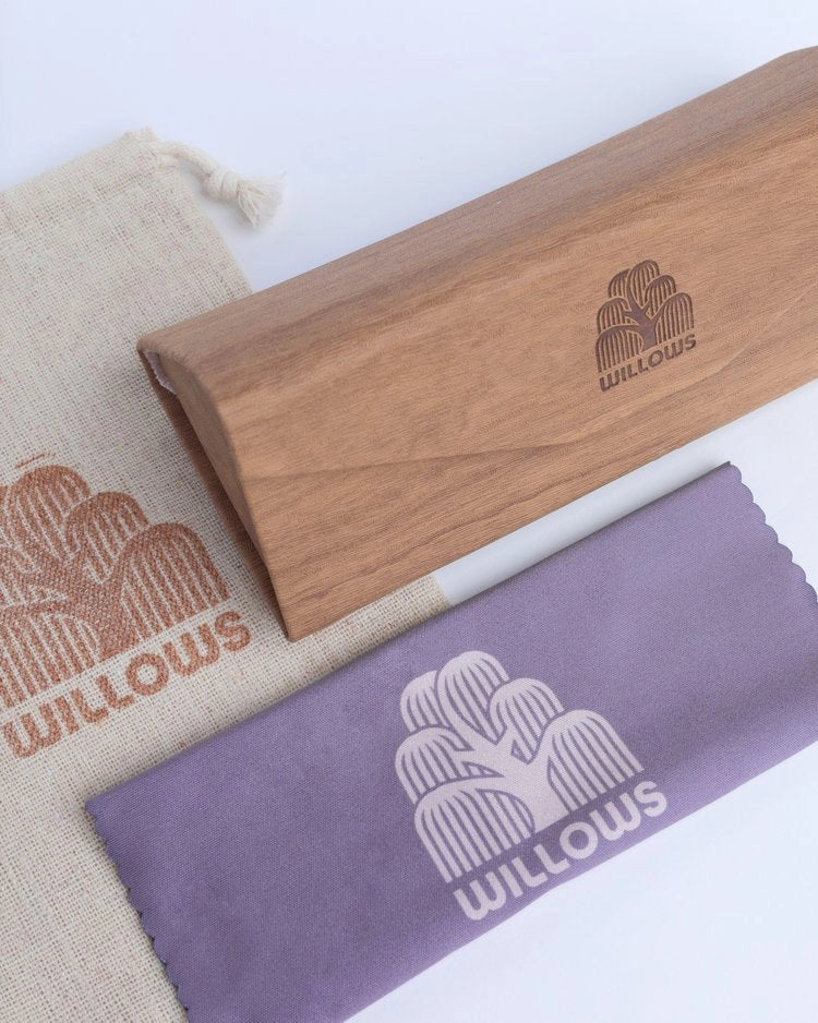 Willows Sunglass Case & Cloth